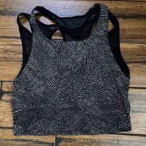 Lululemon Crop with built in bra